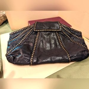 Kooba Clutch Black Leather